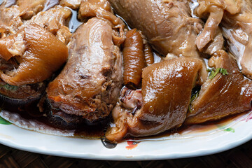 soy braised pork knuckle