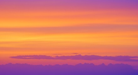 Obraz premium Chromatic Horizon's Embrace AI Generated