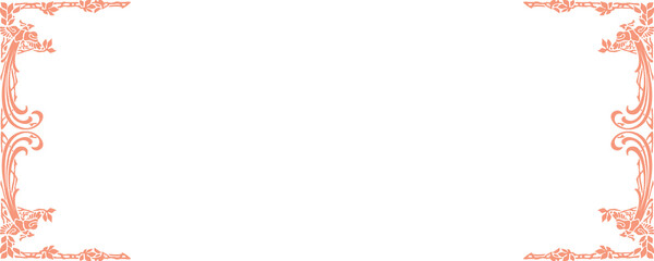 Colorful PNG Bouquet Frame for Elegant Designs Isolated on A Transparent or White Background