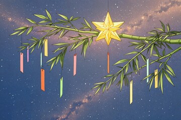 Japanese Tanabata Valentine's Day, Galaxy