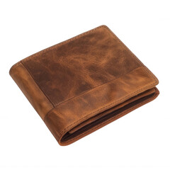 Premium Leather Wallet for E-Commerce Photography Transparent Background