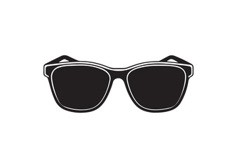Fototapeta premium Sunglasses silhouette vector