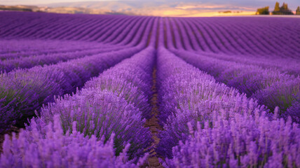 Obraz premium lavender field in provence