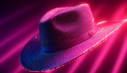 Elegant cowboy hat design image