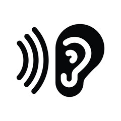 Active listening icon