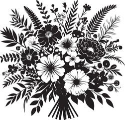 Floral bouquet illustration