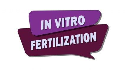 In vitro fertilization (IVF) is a medical procedure that assists reproduction by fertilizing an egg outside the body and implanting it in the uterus.