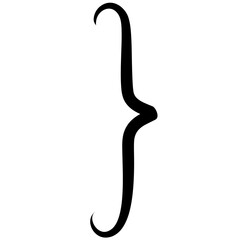 Bracket Sign, Math Operator, Code Sign