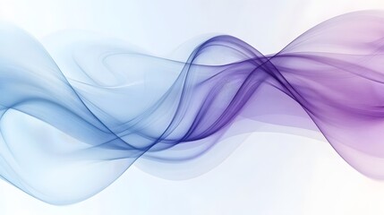 Fototapeta premium Abstract blue and purple wavy background with fluid shapes