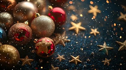 Christmas Wallpaper Top View Background 