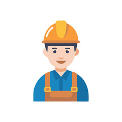  Stylish Construction Foreman Icon Illustration
