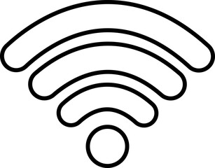 Wifi wireless internet icon for apps