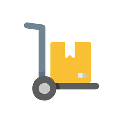  Dynamic Hand Truck Icon Design