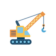 Heavy Lifting Crane Icon for Operations