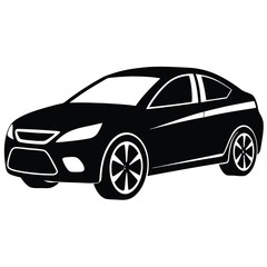 Car Silhouette Line Art  Perfect for Web, Mobile & Print Design