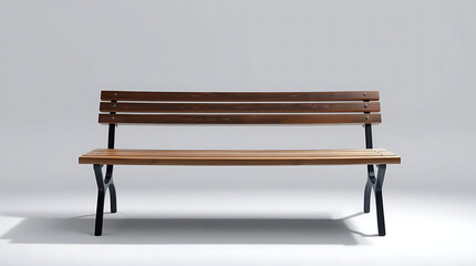 Bench isolated on transparent background