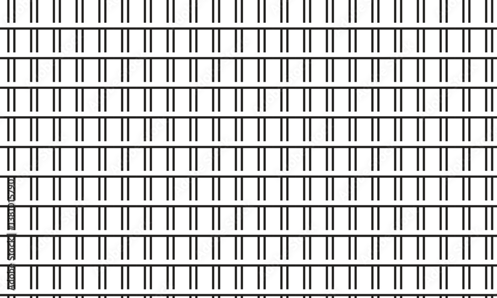 Poster abstract geometric black equal line pattern can be used background, banner, poster.