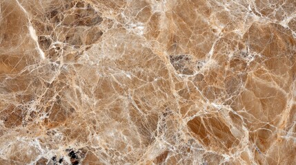 Fototapeta premium Close-up of textured brown stone surface with subtle highlights, conveying depth and natural elegance. 