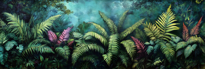 Emerald Symphony: Nature's Tapestry of Lush Greenery and Whispering Breezes in Verdant Paradise