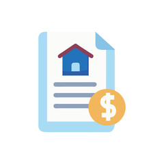  Mortgage Application Icon for Loan Processing