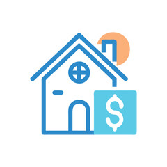  Mortgage Icon for Home Buying Process