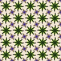 seamless pattern with flowers