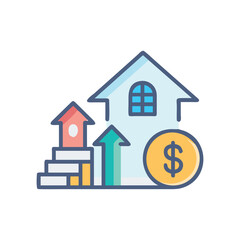  Real Estate Investment Icon for Growth Opportunities