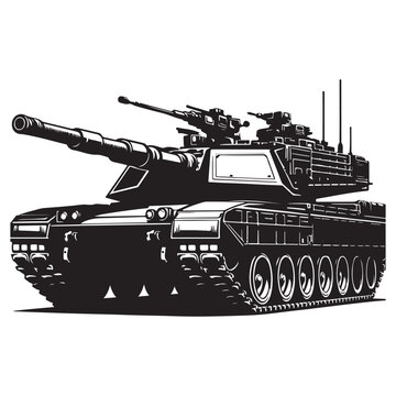 black tank front view clip art preview