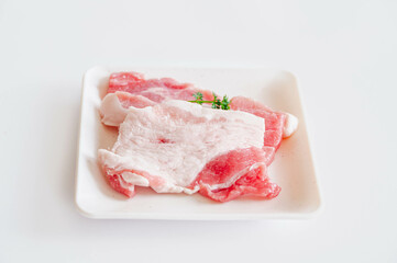 脂が多い豚バラ肉　スペイン産