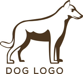 Dog logo design 