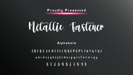 Hand drawn calligraphic vector monoline font. Distress signature letters. Modern script calligraphy type. ABC typography latin signature alphabet.