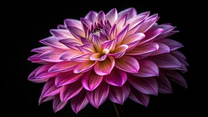 pink dahlia flower