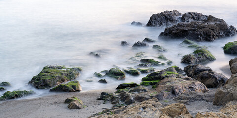 神奈川県横須賀市　梵天の鼻の岩礁