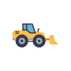 Obraz premium Stylish Wheel Loader Icon for Designers