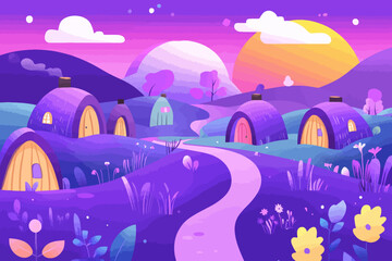 night city landscape