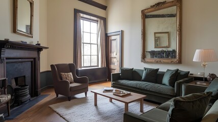 Fototapeta premium Elegant Victorian Living Room