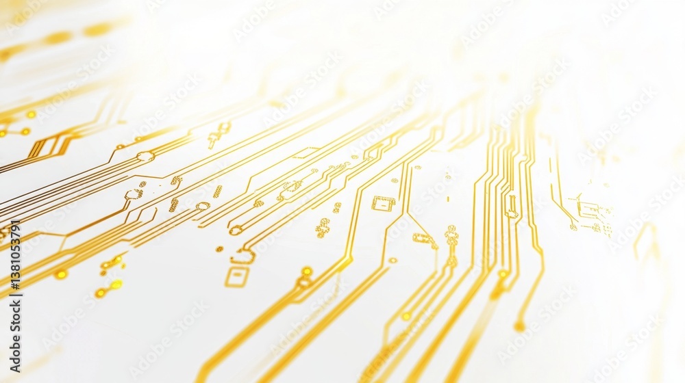 Poster technological advancements in circuit design global tech hub digital art abstract environment macro 