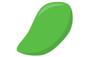vector illustration of a mango, Fruit