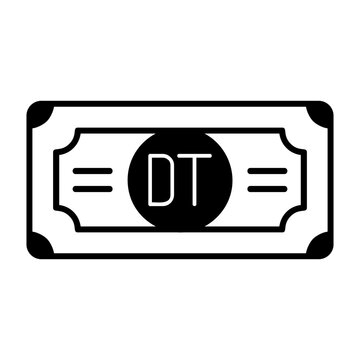 Tunisian Dinar Note Icon