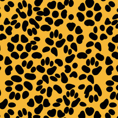 Stylish Seamless Leopard Pattern for Textile and Design Projects