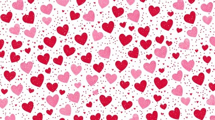 Romantic heart pattern design for valentine's day celebration and love-themed decor