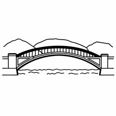 bridge over the river