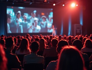 Live Performance: Energetic Stage Show