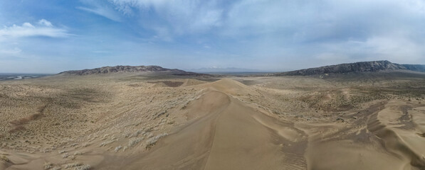 sand dune. sand dunes in the desert