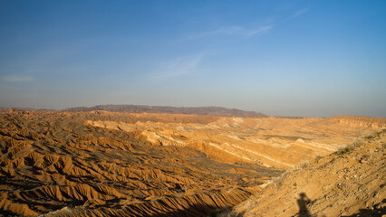 ancient sand mountains. the chalk mountains. the ancient ocean floor