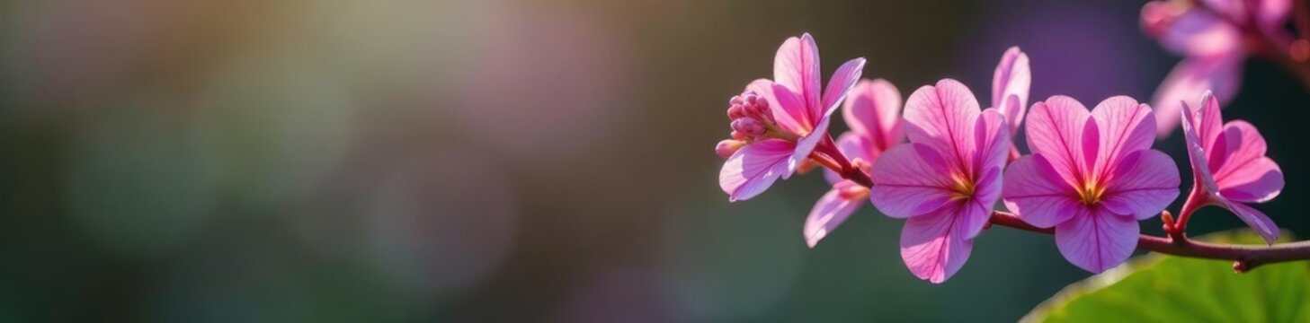 Lilac flower stems on the Royal Pelargonium Archie Pope branch are slender and strong, leaf, slender