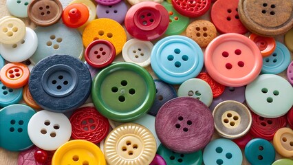 buttons on a white background