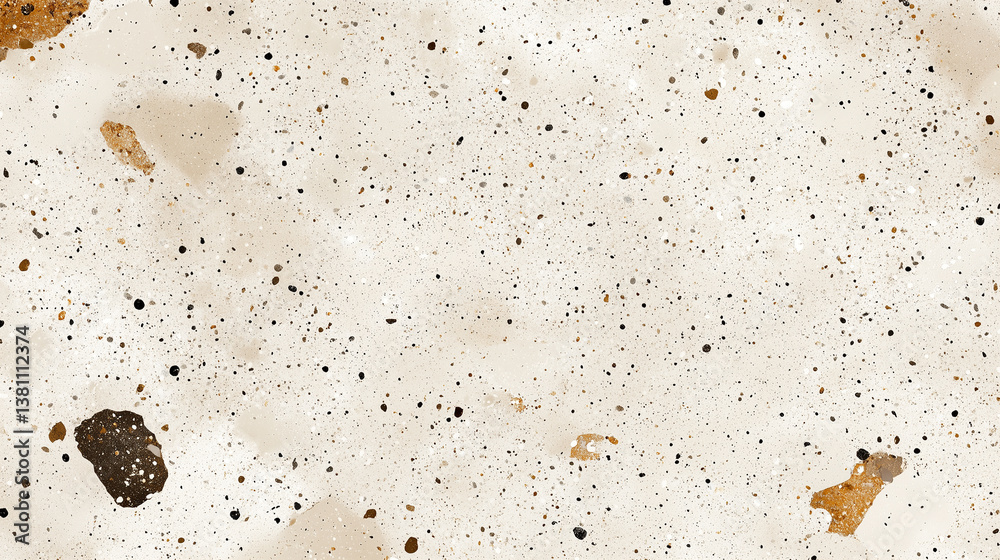 Wall mural Unique abstract pattern with diverse speckles on a light background creates an eye-catching design for various applications Generative AI