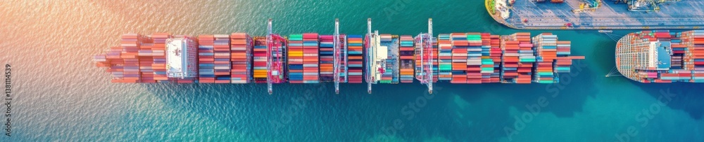 Poster Hyperconnected Logistics AI-Powered Global Supply Chain Visualization with Multimodal Shipping Networks - Sustainable Digital Infrastructure Transformation