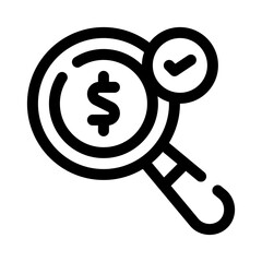 money back line icon